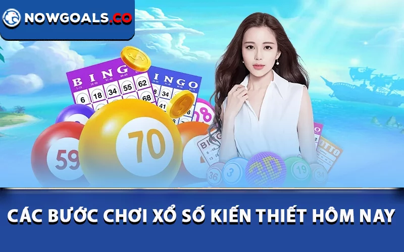 Các bước chơi xổ số kiến thiết hôm nay