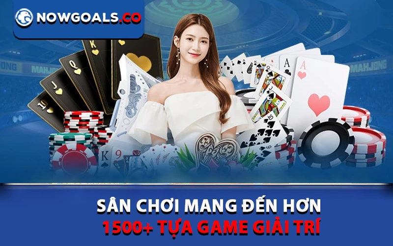 Sân chơi mang đến hơn 1500+ tựa game giải trí