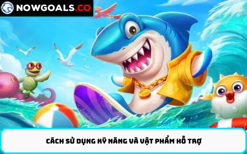 Cách sử dụng kỹ năng và vật phẩm hỗ trợ